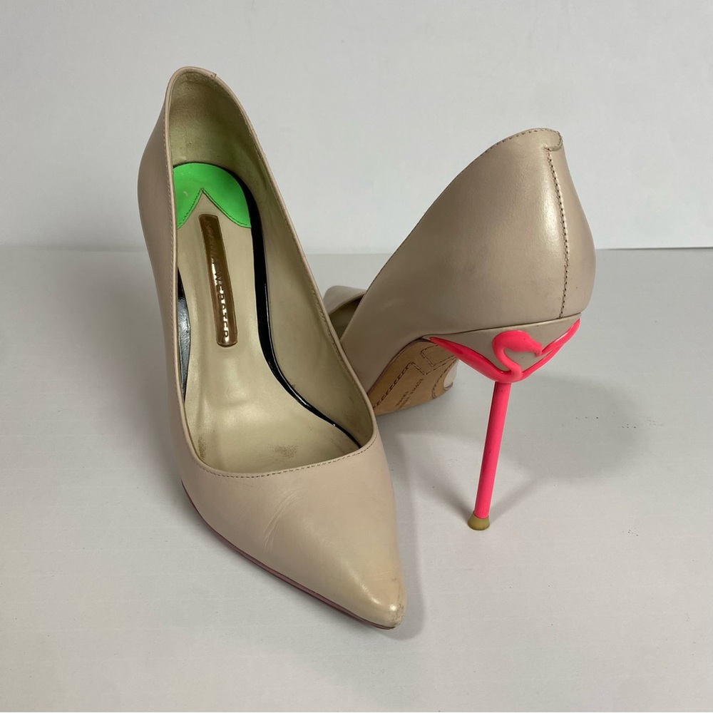 Sophia Webster Coco Flamingo Heel 7 - Picture 1 of 8
